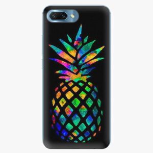 Silikonové pouzdro iSaprio - Rainbow Pineapple - Huawei Honor 10
