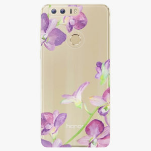 Silikonové pouzdro iSaprio - Purple Orchid - Huawei Honor 8
