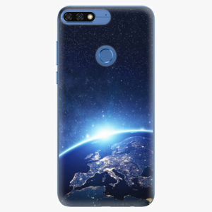 Silikonové pouzdro iSaprio - Earth at Night - Huawei Honor 7C