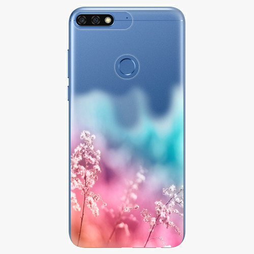 Silikonové pouzdro iSaprio - Rainbow Grass - Huawei Honor 7C Silikonové pouzdro iSaprio - Rainbow Grass - Huawei Honor 7C