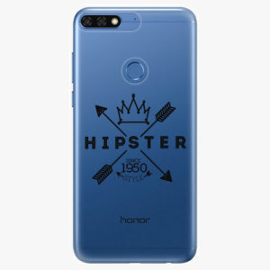 Silikonové pouzdro iSaprio - Hipster Style 02 - Huawei Honor 7C