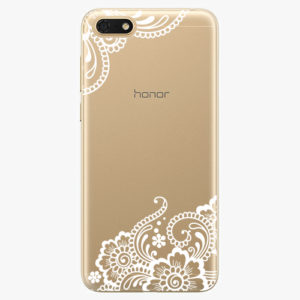 Silikonové pouzdro iSaprio - White Lace 02 - Huawei Honor 7S