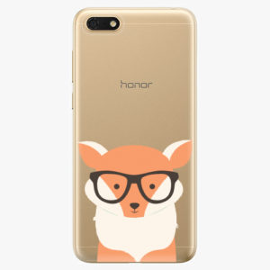Silikonové pouzdro iSaprio - Orange Fox - Huawei Honor 7S