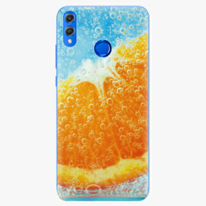 Silikonové pouzdro iSaprio - Orange Water - Huawei Honor 8X