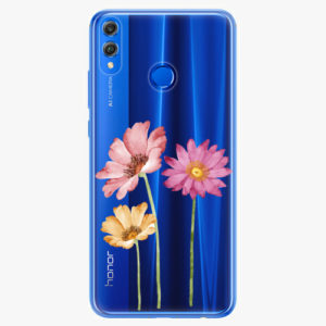 Silikonové pouzdro iSaprio - Three Flowers - Huawei Honor 8X