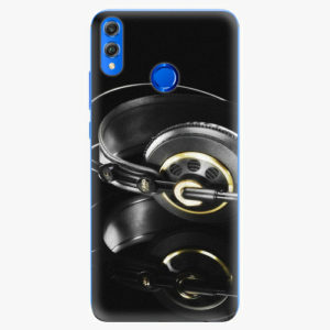 Silikonové pouzdro iSaprio - Headphones 02 - Huawei Honor 8X