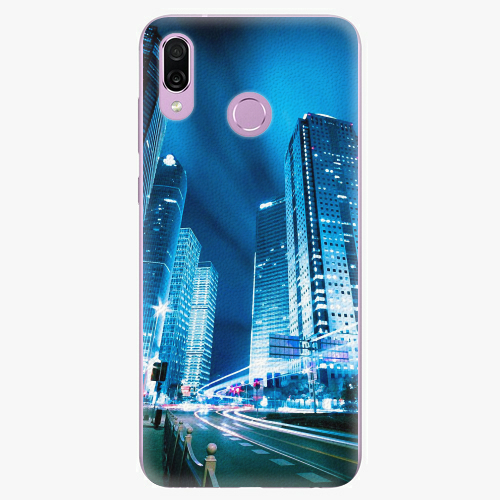 Silikonové pouzdro iSaprio - Night City Blue - Huawei Honor Play Silikonové pouzdro iSaprio - Night City Blue - Huawei Honor Play