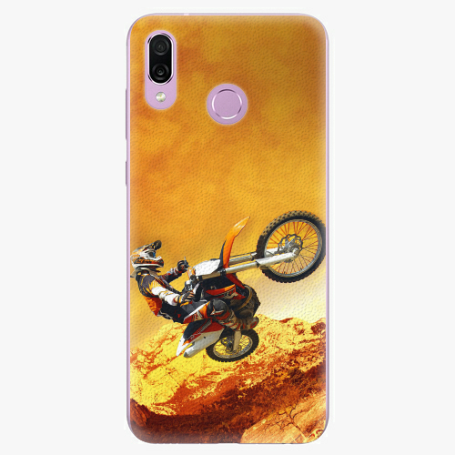 Silikonové pouzdro iSaprio - Motocross - Huawei Honor Play Silikonové pouzdro iSaprio - Motocross - Huawei Honor Play