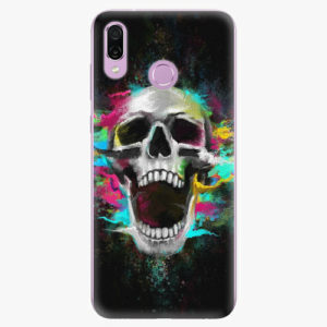 Silikonové pouzdro iSaprio - Skull in Colors - Huawei Honor Play