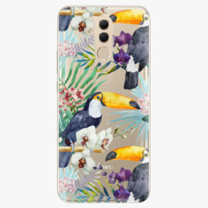 Silikonové pouzdro iSaprio - Tucan Pattern 01 - Huawei Mate 20 Lite