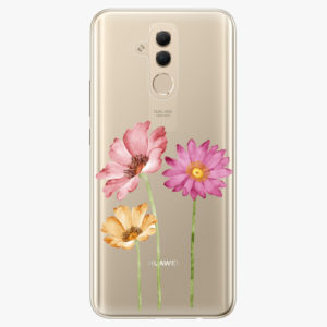 Silikonové pouzdro iSaprio - Three Flowers - Huawei Mate 20 Lite