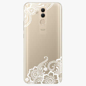 Silikonové pouzdro iSaprio - White Lace 02 - Huawei Mate 20 Lite