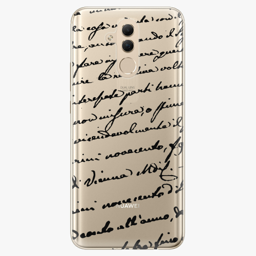 Silikonové pouzdro iSaprio - Handwriting 01 - black - Huawei Mate 20 Lite Silikonové pouzdro iSaprio - Handwriting 01 - black - Huawei Mate 20 Lite