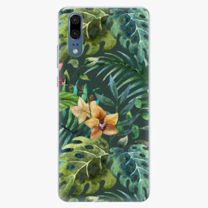 Silikonové pouzdro iSaprio - Tropical Green 02 - Huawei P20