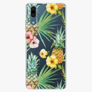 Silikonové pouzdro iSaprio - Pineapple Pattern 02 - Huawei P20