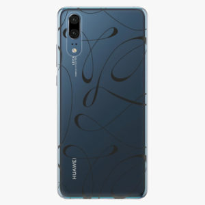 Silikonové pouzdro iSaprio - Fancy - black - Huawei P20