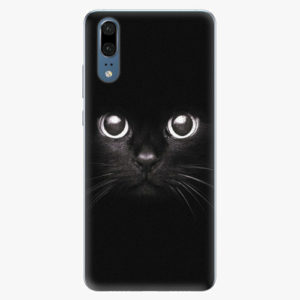 Silikonové pouzdro iSaprio - Black Cat - Huawei P20
