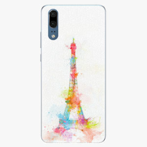 Silikonové pouzdro iSaprio - Eiffel Tower - Huawei P20