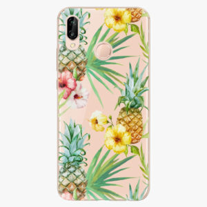 Silikonové pouzdro iSaprio - Pineapple Pattern 02 - Huawei P20 Lite