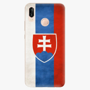 Silikonové pouzdro iSaprio - Slovakia Flag - Huawei P20 Lite