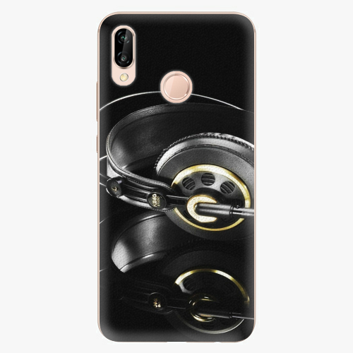 Silikonové pouzdro iSaprio - Headphones 02 - Huawei P20 Lite Silikonové pouzdro iSaprio - Headphones 02 - Huawei P20 Lite