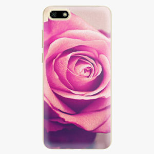 Silikonové pouzdro iSaprio - Pink Rose - Huawei Y5 2018