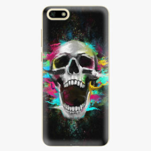 Silikonové pouzdro iSaprio - Skull in Colors - Huawei Y5 2018