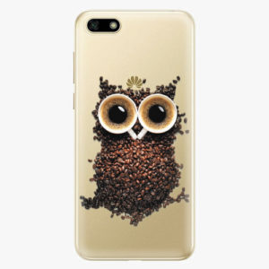 Silikonové pouzdro iSaprio - Owl And Coffee - Huawei Y5 2018