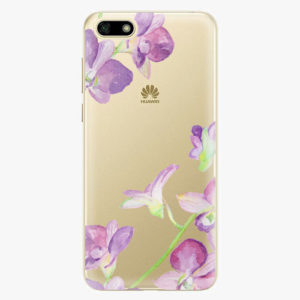 Silikonové pouzdro iSaprio - Purple Orchid - Huawei Y5 2018