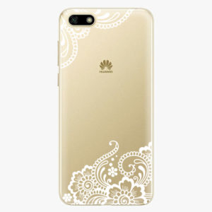 Silikonové pouzdro iSaprio - White Lace 02 - Huawei Y5 2018