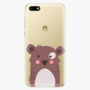 Silikonové pouzdro iSaprio - Brown Bear - Huawei Y5 2018