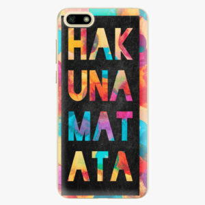 Silikonové pouzdro iSaprio - Hakuna Matata 01 - Huawei Y5 2018