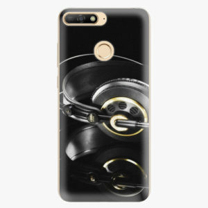 Silikonové pouzdro iSaprio - Headphones 02 - Huawei Y6 Prime 2018