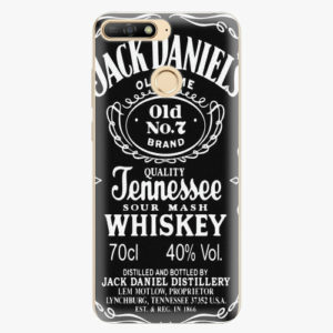 Silikonové pouzdro iSaprio - Jack Daniels - Huawei Y6 Prime 2018