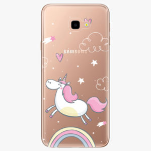 Silikonové pouzdro iSaprio - Unicorn 01 - Samsung Galaxy J4+