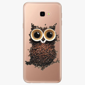 Silikonové pouzdro iSaprio - Owl And Coffee - Samsung Galaxy J4+