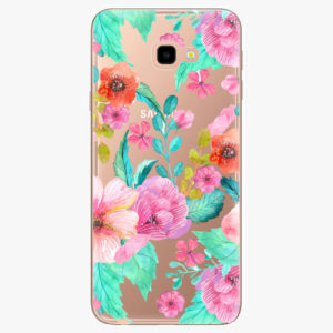 Silikonové pouzdro iSaprio - Flower Pattern 01 - Samsung Galaxy J4+