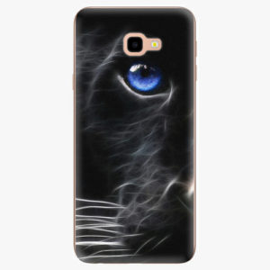 Silikonové pouzdro iSaprio - Black Puma - Samsung Galaxy J4+