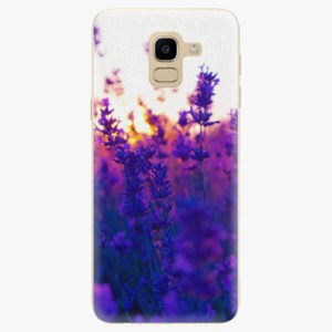 Silikonové pouzdro iSaprio - Lavender Field - Samsung Galaxy J6