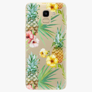 Silikonové pouzdro iSaprio - Pineapple Pattern 02 - Samsung Galaxy J6