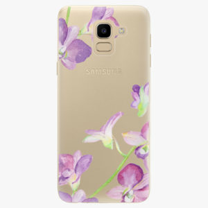 Silikonové pouzdro iSaprio - Purple Orchid - Samsung Galaxy J6