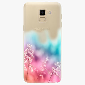 Silikonové pouzdro iSaprio - Rainbow Grass - Samsung Galaxy J6