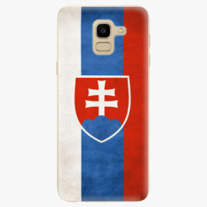 Silikonové pouzdro iSaprio - Slovakia Flag - Samsung Galaxy J6