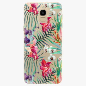 Silikonové pouzdro iSaprio - Flower Pattern 03 - Samsung Galaxy J6