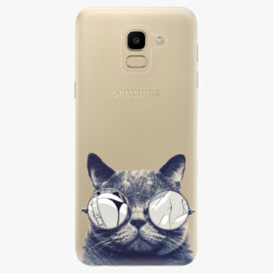 Silikonové pouzdro iSaprio - Crazy Cat 01 - Samsung Galaxy J6