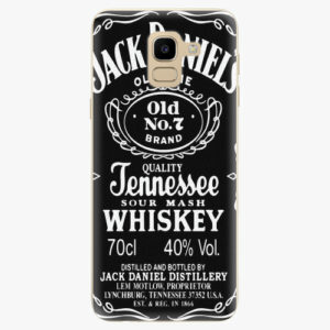 Silikonové pouzdro iSaprio - Jack Daniels - Samsung Galaxy J6