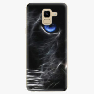 Silikonové pouzdro iSaprio - Black Puma - Samsung Galaxy J6