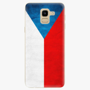 Silikonové pouzdro iSaprio - Czech Flag - Samsung Galaxy J6