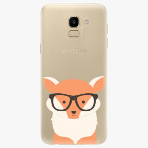 Silikonové pouzdro iSaprio - Orange Fox - Samsung Galaxy J6