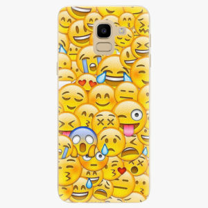 Silikonové pouzdro iSaprio - Emoji - Samsung Galaxy J6